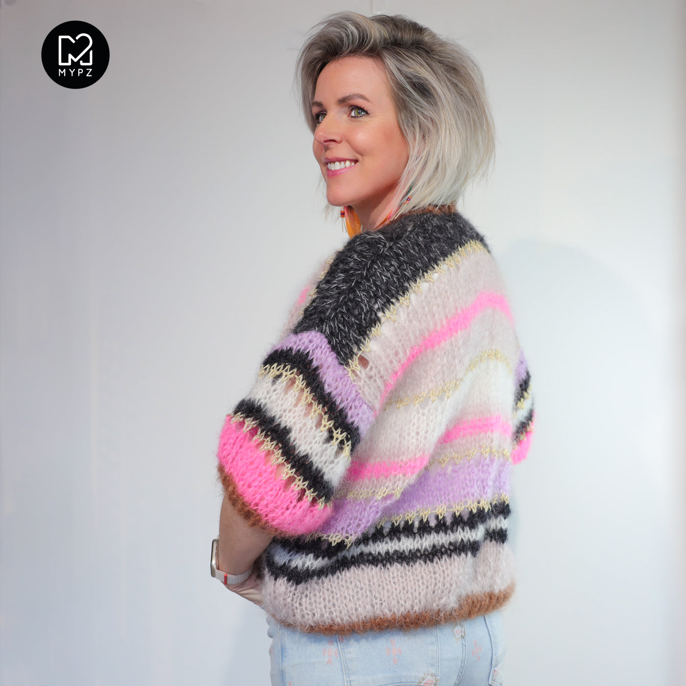 MYPZ Light Mohair Cardigan Alexia