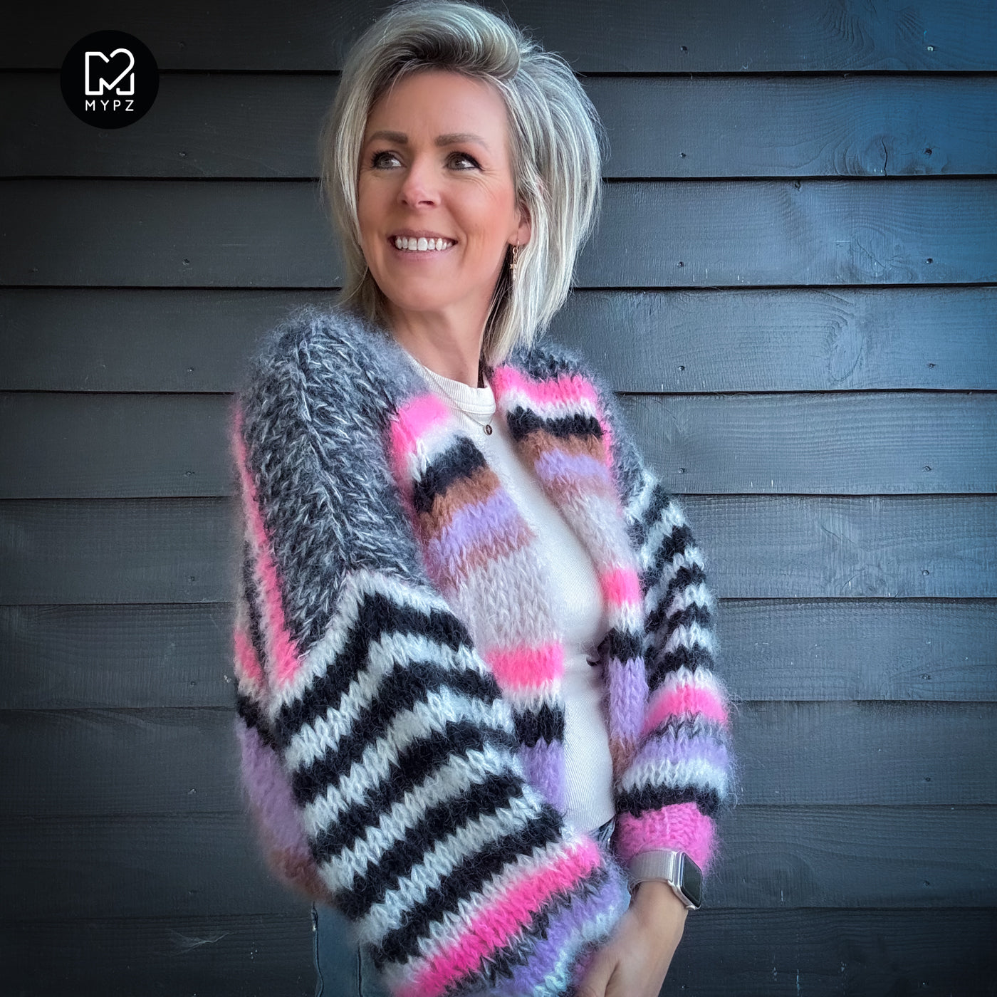 MYPZ Chunky Mohair Cardigan Alex