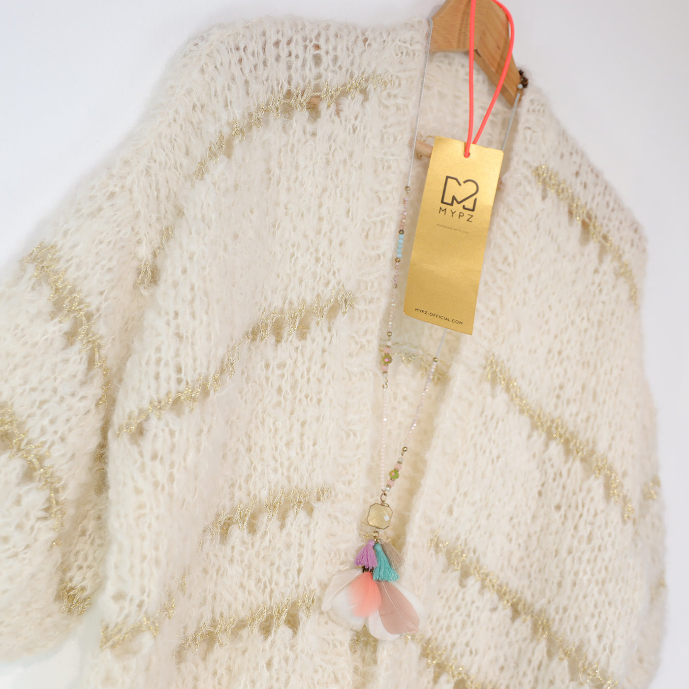 Knitting kit – MYPZ Light Alpaca Cardigan Morning Meadow No10 (ENG-NL-DE)