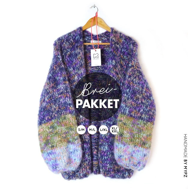 MYPZ breipakket Chunky Mohair vest Olivia