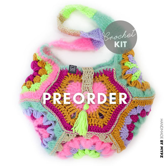 Crochet kit [PREORDER] - MYPZ Happiness bag (ENG-NL-DE)
