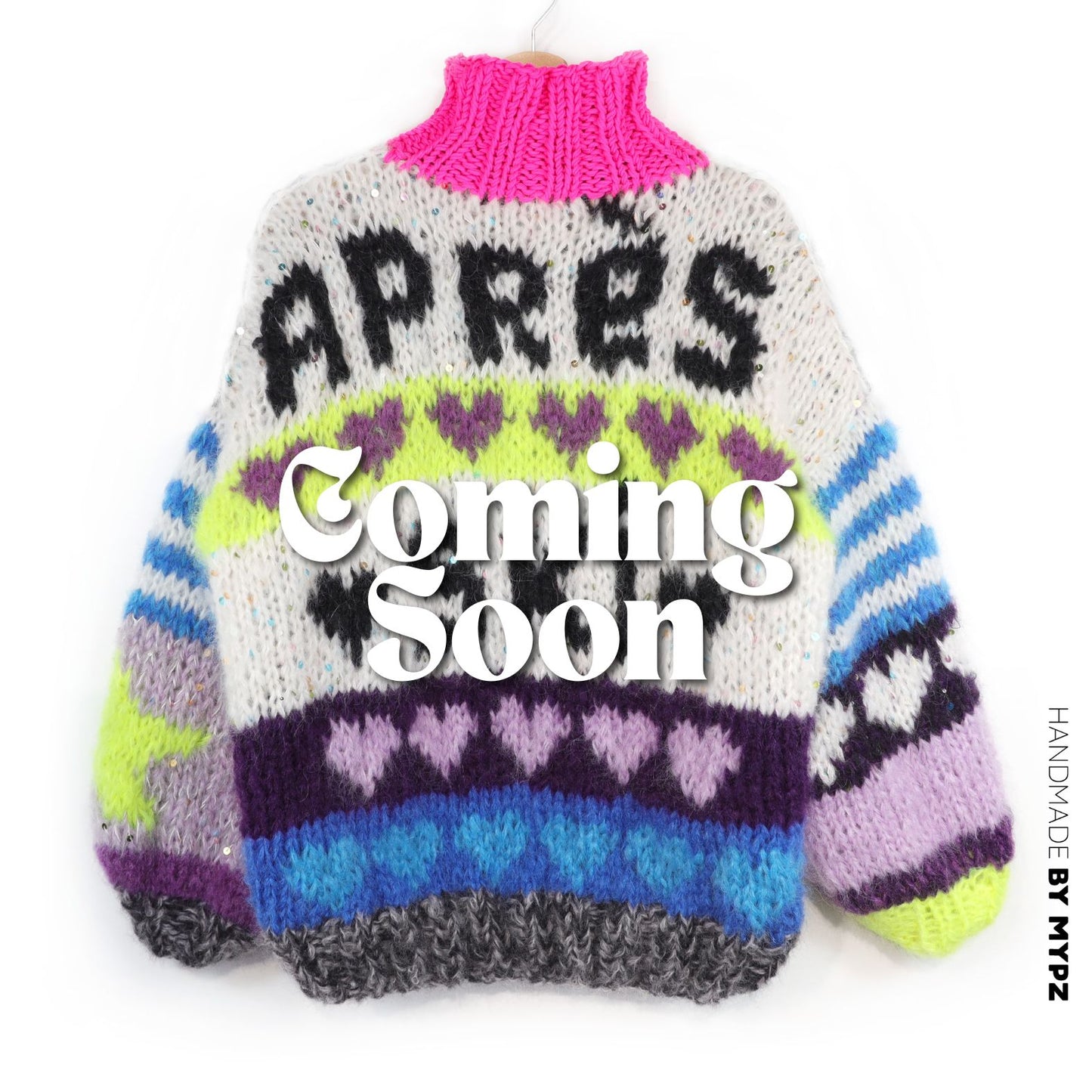 Knitting Kit – MYPZ Chunky Mohair Pullover Après Spark No.9 (ENG-NL-DE)