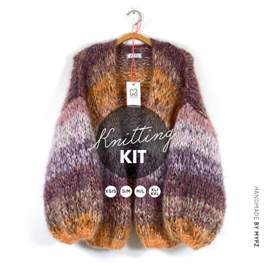 Knitting Kit – MYPZ Mohair Cardigan Autumn No.15 (ENG-NL)