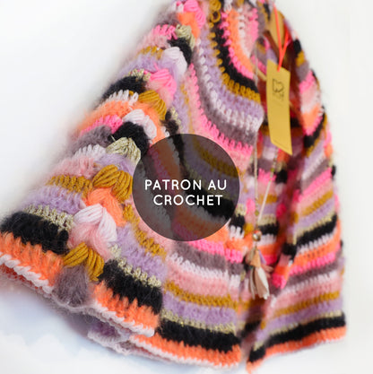 Crochet pattern - MYPZ Boho shawl (ENG-NL-DE-FR-ES)