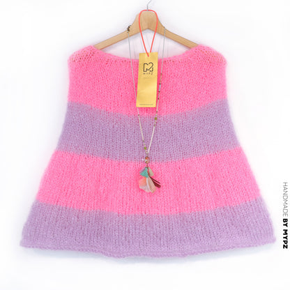 Knitting pattern – MYPZ Moonlight Sparkle Cape No8 (ENG-NL-DE)
