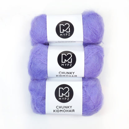MYPZ Chunky Kidmohair DK – Bright Purple