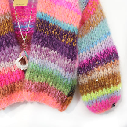Knit pattern – MYPZ Chunky Mohair Cardigan Unicorn Glow No12 (ENG-NL-DE)