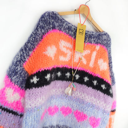 Knit pattern – MYPZ Chunky Mohair Pullover Après Ski No.9 (ENG-NL-DE)