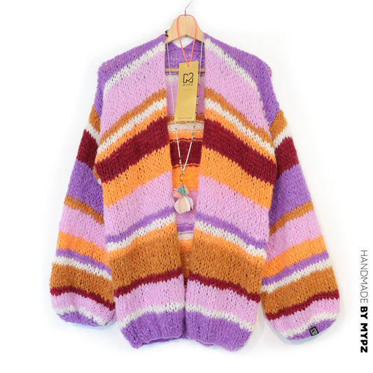 Knitting kit – MYPZ Light Alpaca Cardigan Sweet Hugs No10 (ENG-DE-NL-ES-FR-IT-DA-SV-NO)