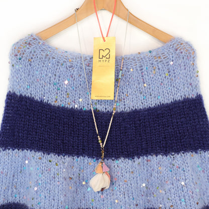 Knitting pattern – MYPZ Moonlight Sparkle Cape No8 (ENG-NL-DE)