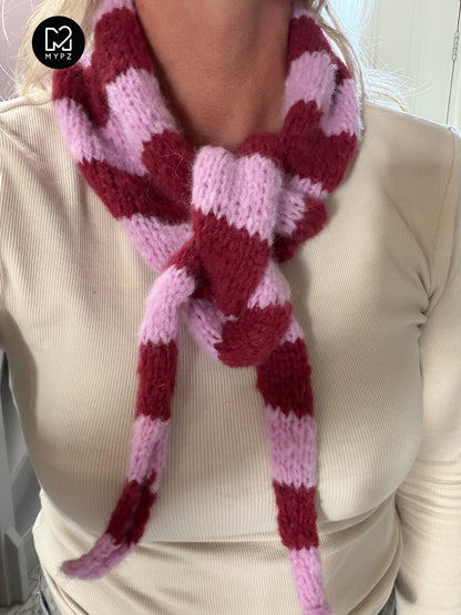 Knitting Kit –  Scarf Sandy (ENG-NL-DE-ES-FR-IT-NO-DA-SV)