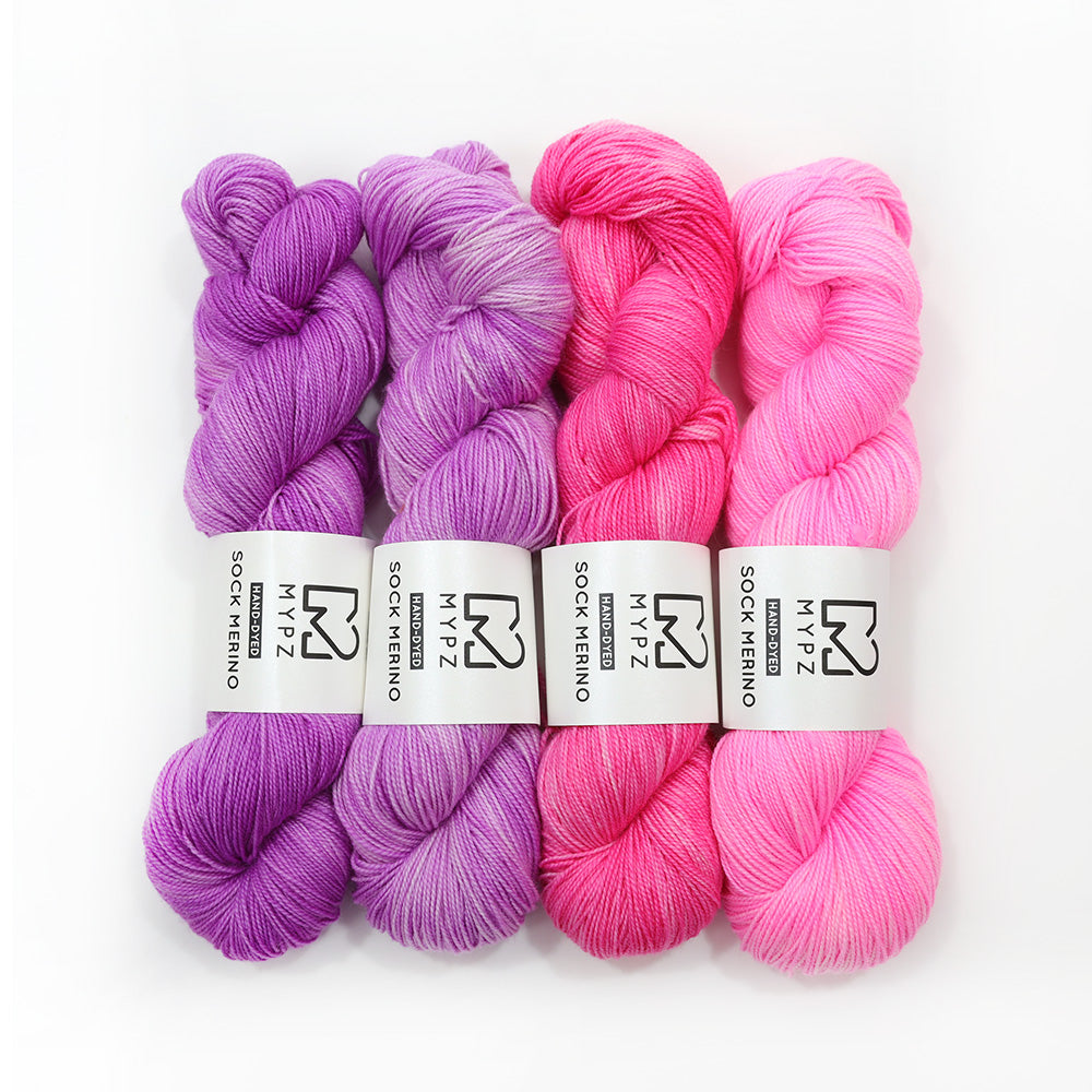 MYPZ Sock Merino Sugar Crush bundle