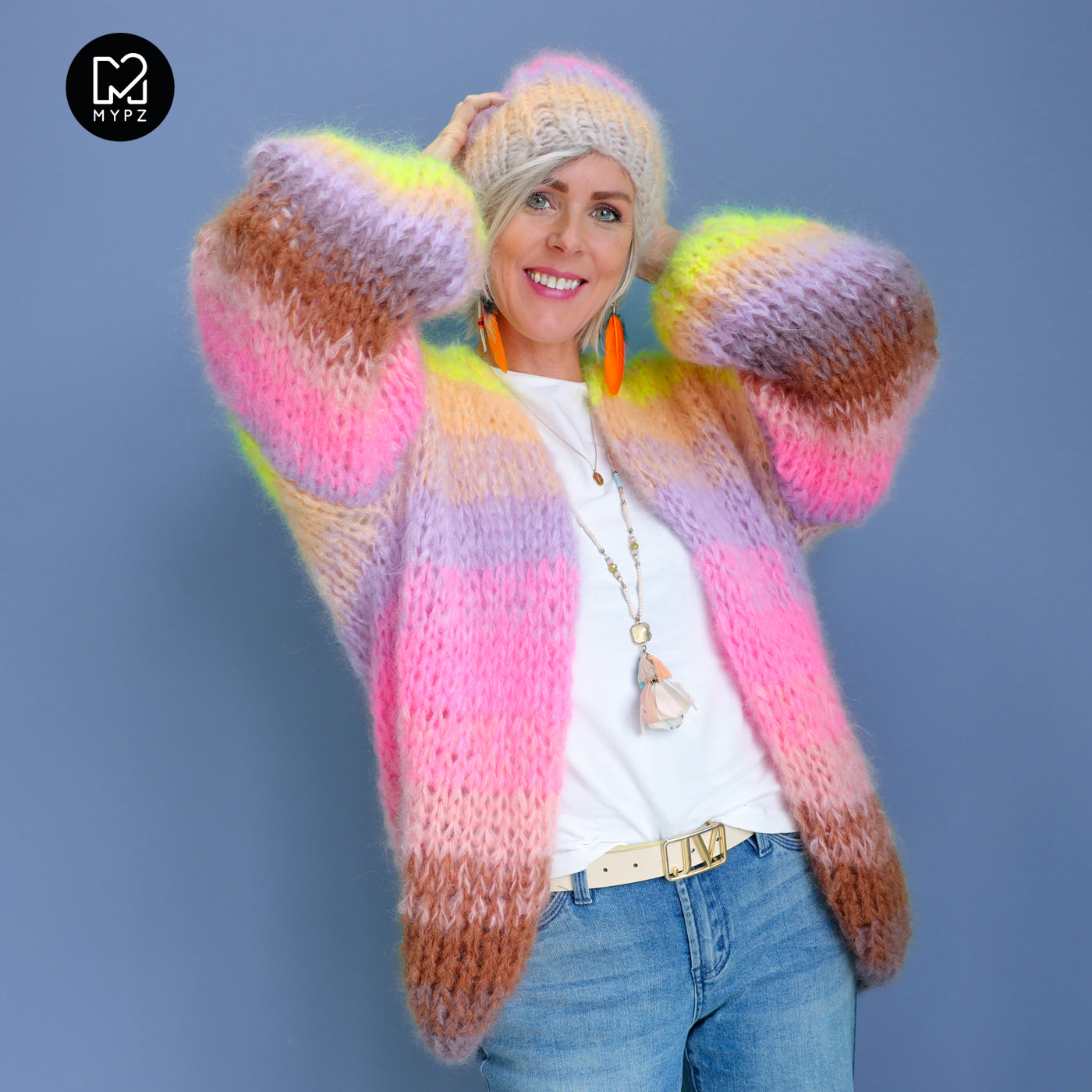 MYPZ Chunky Mohair Cardigan Sydney