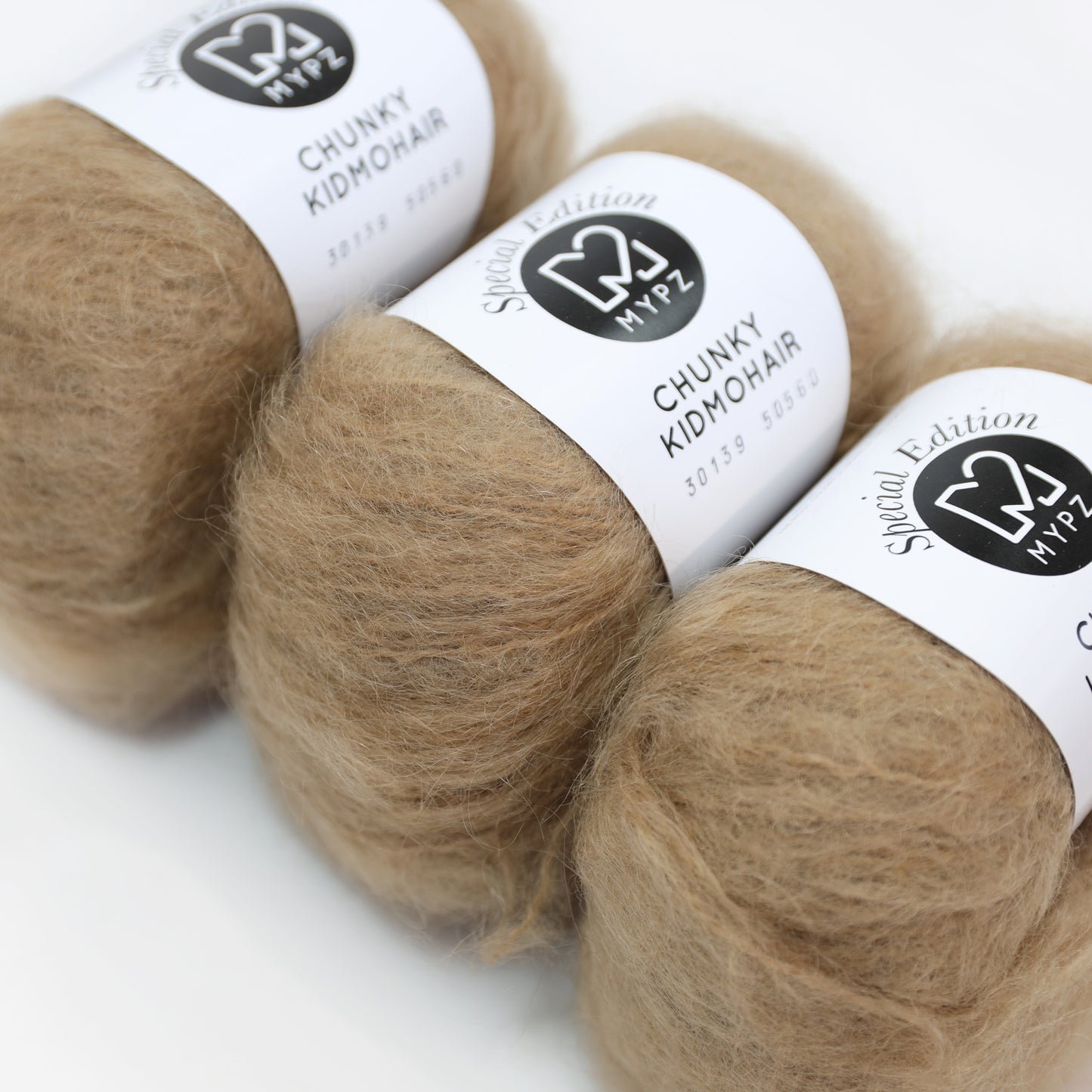 Knitting Kit – MYPZ Basic Light Mohair v-neck Pullover Beach no10 (ENG-NL)