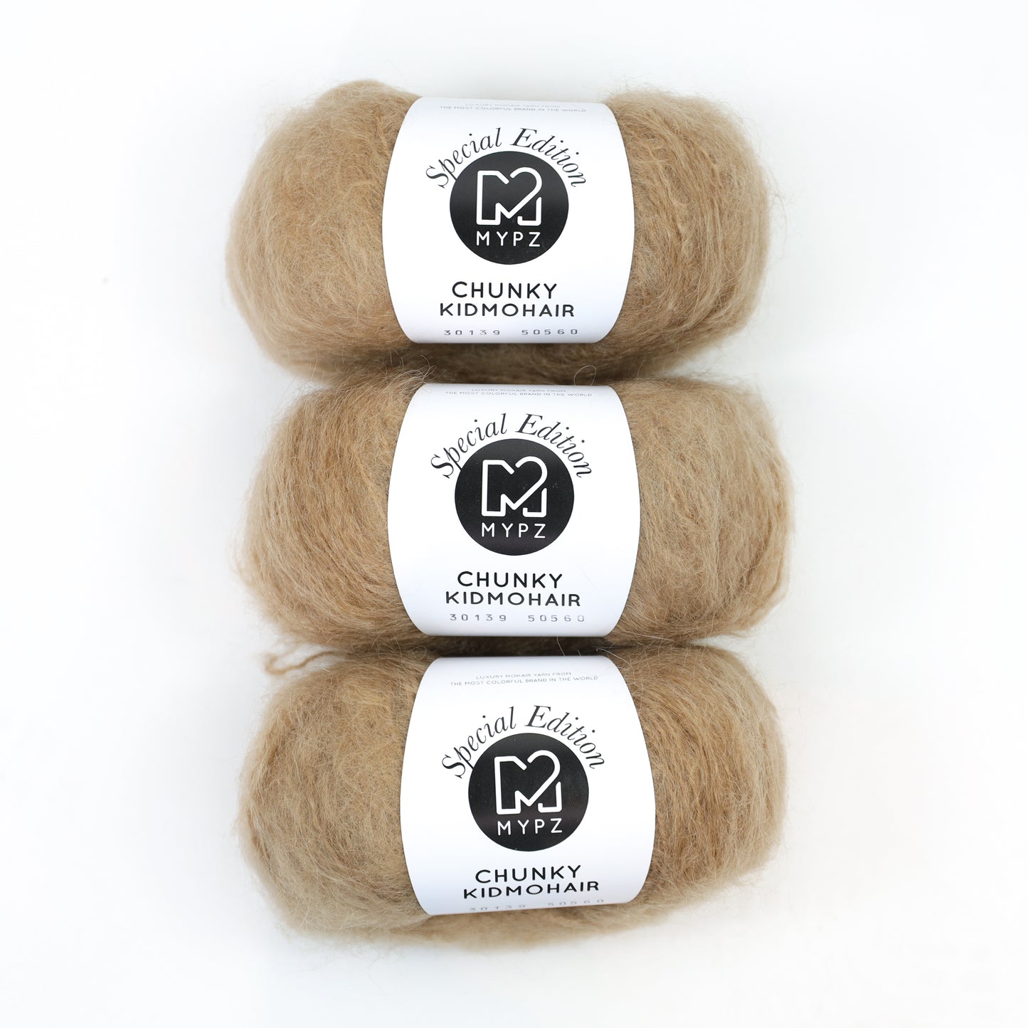 Knitting Kit – MYPZ Basic Light Mohair v-neck Pullover Beach no10 (ENG-NL)