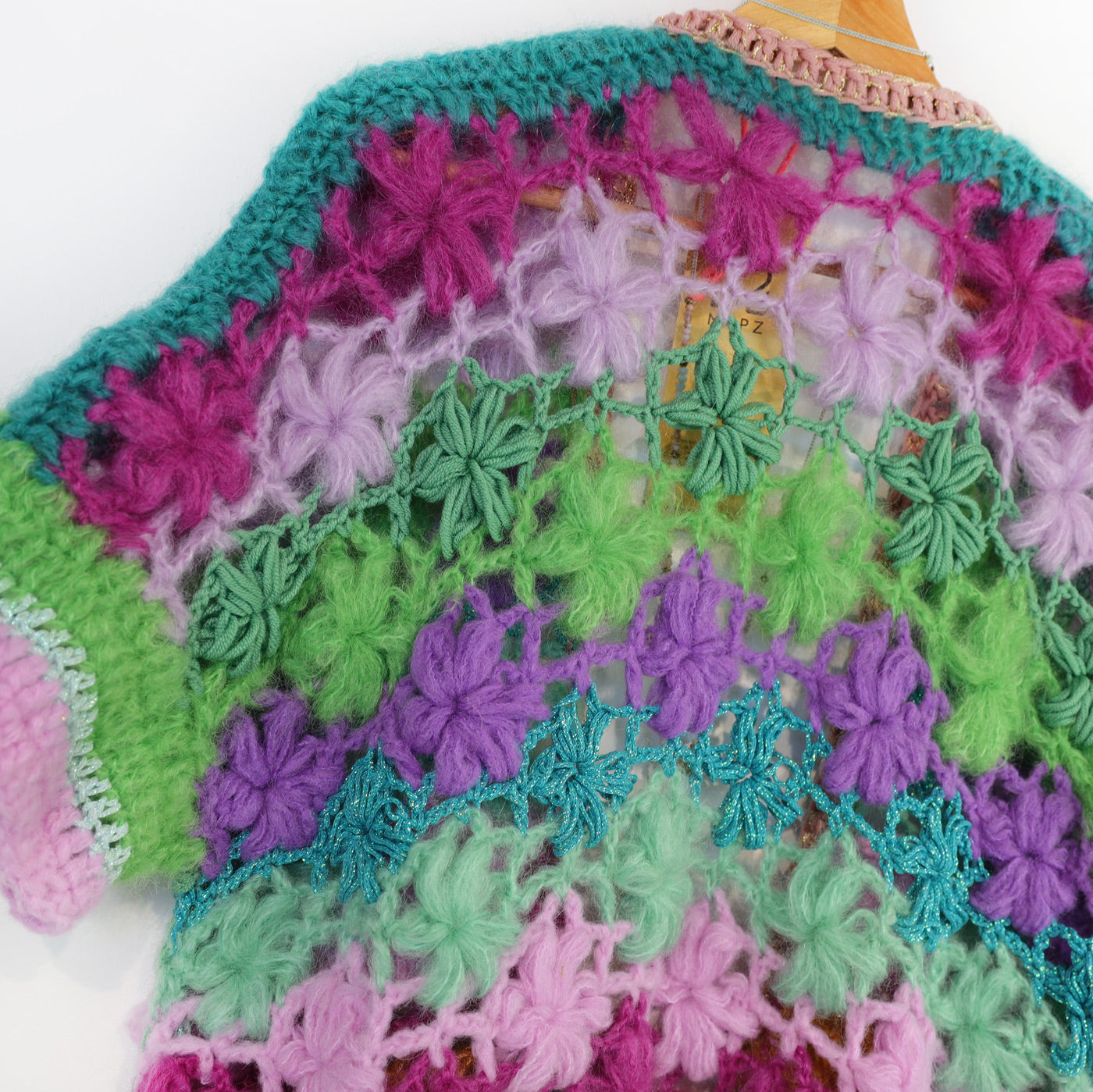 Crochet kit - MYPZ Wildflower cardigan (ENG-NL-DE-FR-ES)