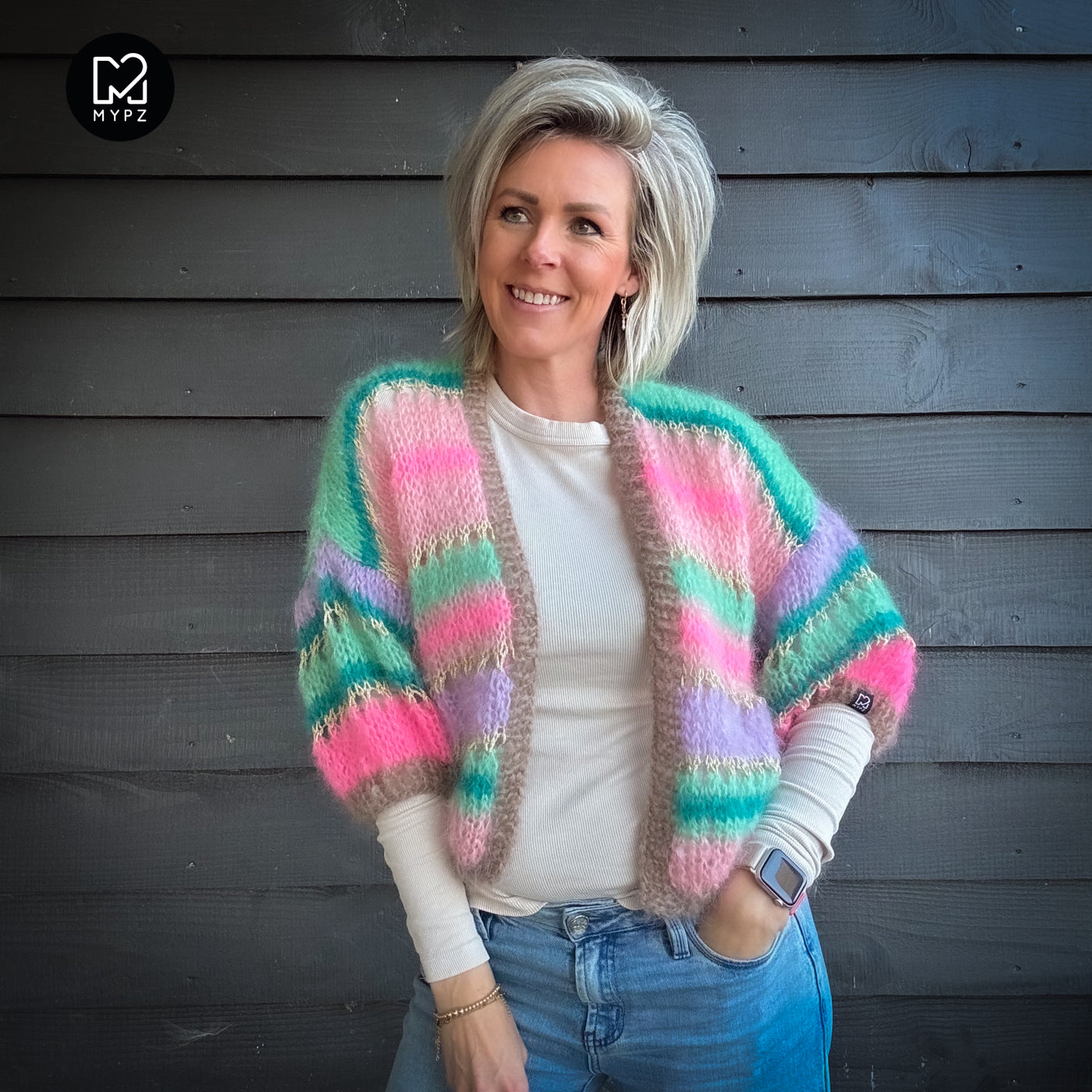MYPZ Light Mohair Cardigan Faby