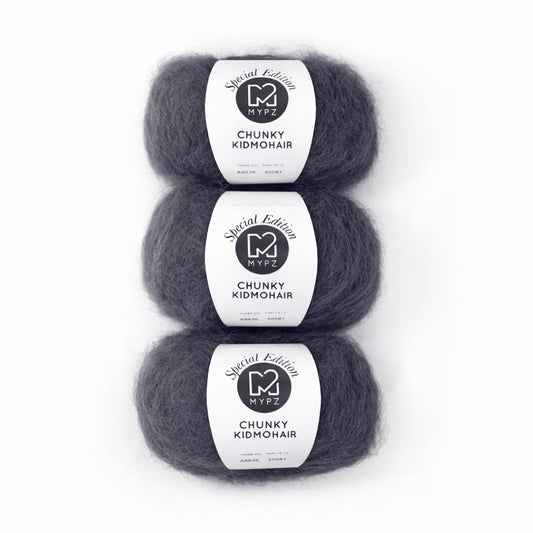 MYPZ Chunky Kidmohair DK Special Edition - Dark Grey