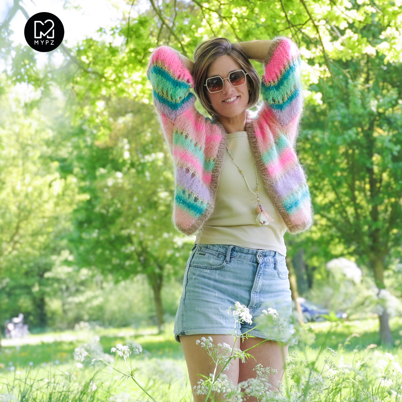MYPZ Light Mohair Cardigan Faby