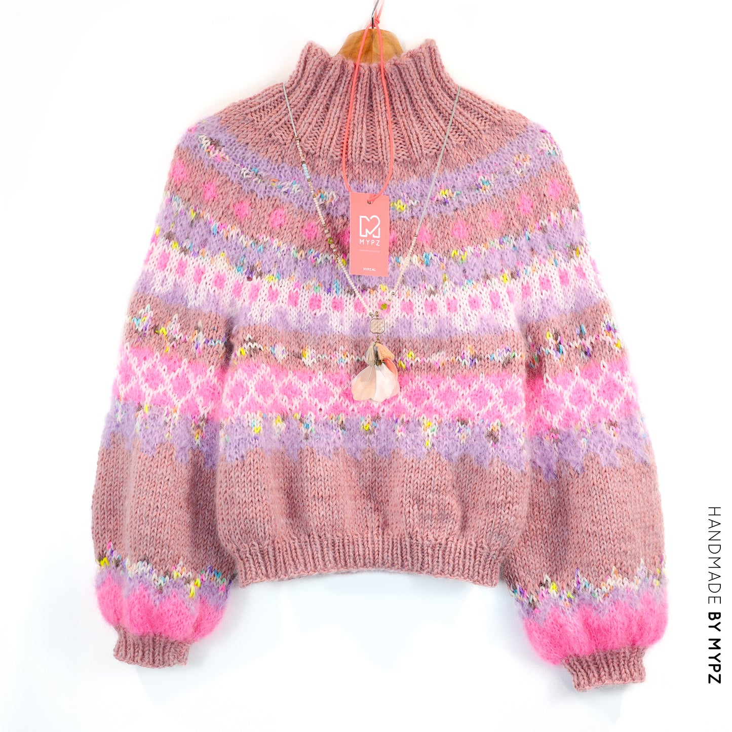 Knitting Kit – MYPZ Nordic top-down sweater Lovely No6 (ENG-NL)