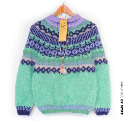 Knitting Kit – MYPZ top-down sweater Oceana No6 (ENG-NL-DE)