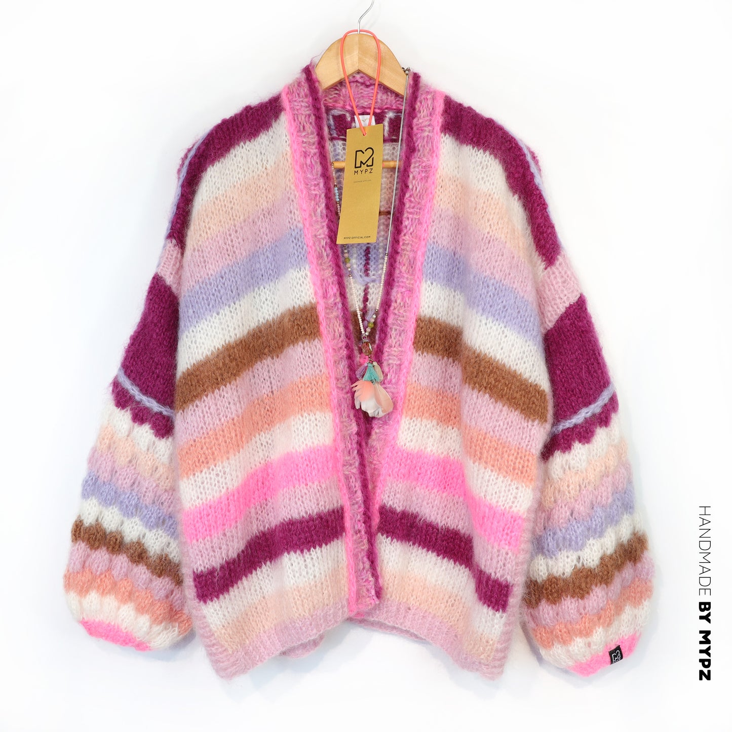 Rosy Sunset cardigan