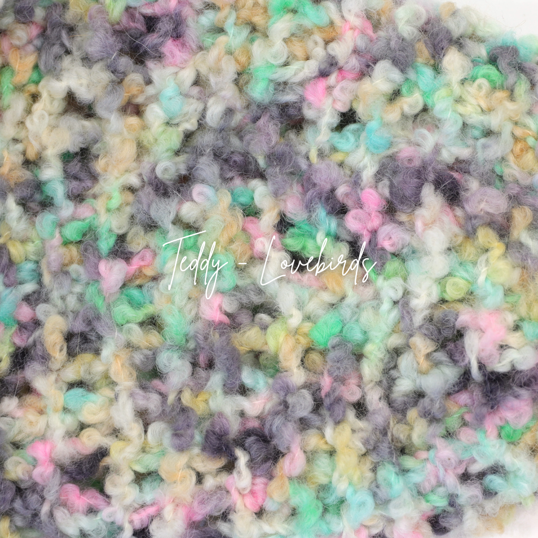 MYPZ Teddy – hand-dyed Lovebirds