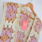 Crochet kit - MYPZ Granny Boho Gilet Brown Love (ENG-NL)