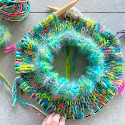 MYPZ Hand-dyed 100% Chunky Merino Wool – Happy Forest
