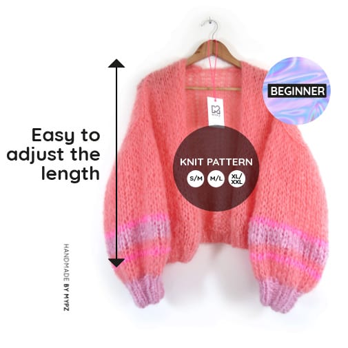 Basic cardigan sale knitting pattern