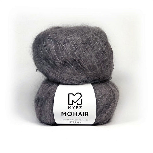 Mypz kidmohair Dark Grey